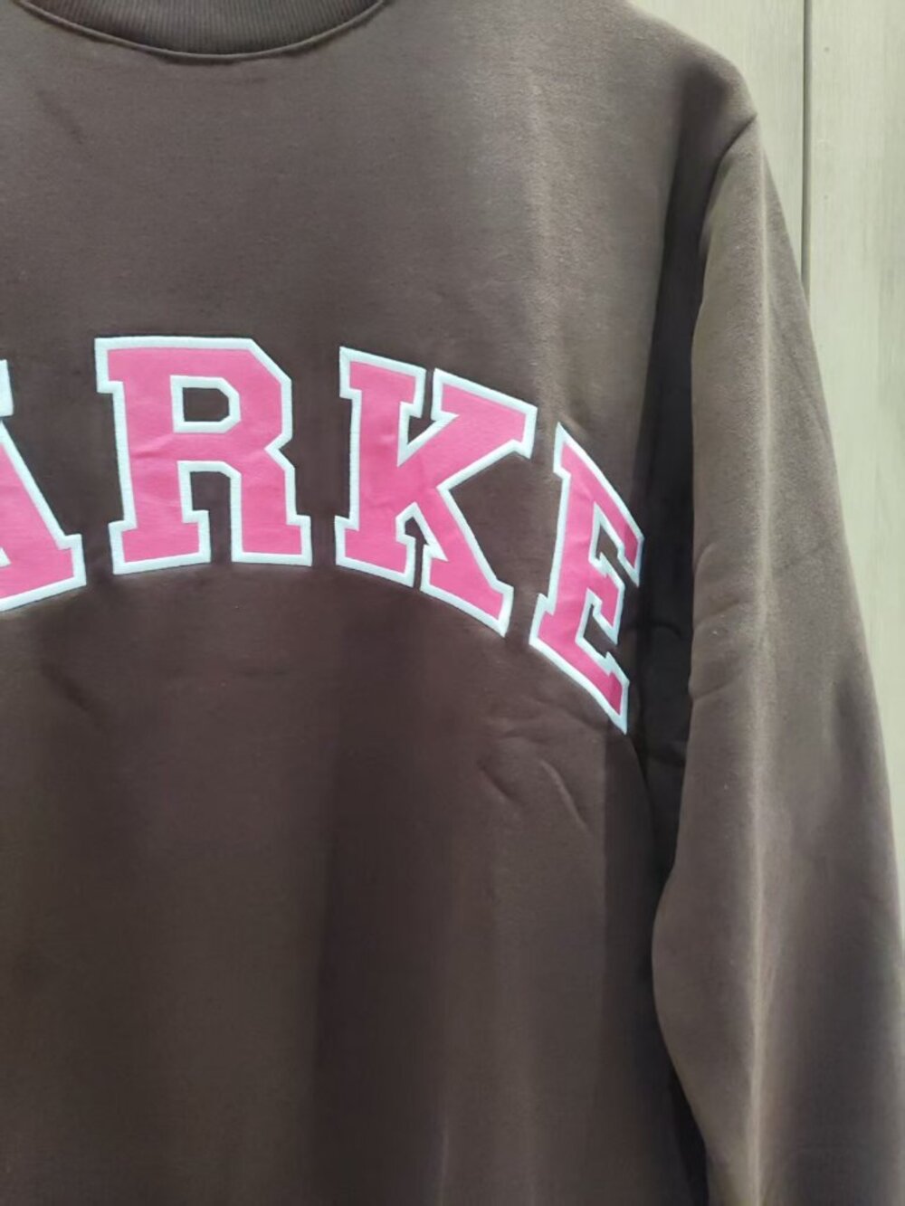 🤎Size L/XL PARKE x Dunkin Donuts Mock Neck Logo Sweatshirt - Picture 4 of 7